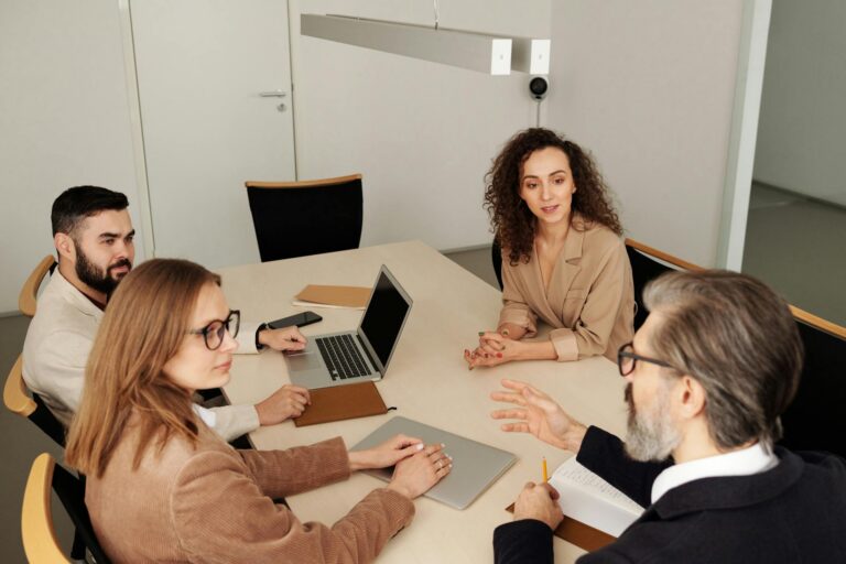 Saumer business meeting